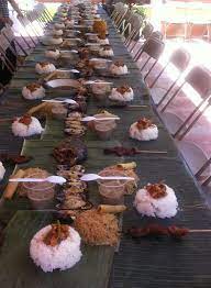 Pin By Maria Erespe On My Own Decorating Portfolio Kamayan Feast Boodle Fight Party Pilipino Food Recipe