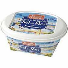 Beurre Aux Cristaux De Sel De Noirmoutier Grand Fermage 250g Tous Les Produits Beurres Prixing