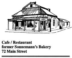 Dining in hahndorf, adelaide hills: Sonnemann S Bakery Hahndorf Adelaide Hills Localwiki