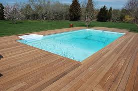Ipe Pool Deck Wood Pool Deck Decks Around Pools Backyard Pool Landscaping