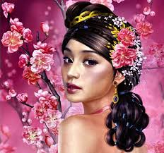 Peachbloom, art, Old Master, bonito, illustration, artwork, painted  portrait, HD wallpaper