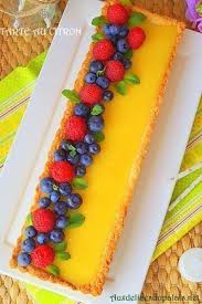 Tarte Au Citron Et Fruits Rouges Facile Aux Delices Du Palais Tarte Au Citron Facile Tarte Au Citron Recette