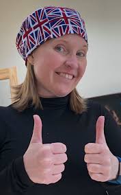 Members of Glyndebourne's costume teams are volunteering their time to  produce scrubs and other items for the NHS. One of the people involved,  Lucy Harris, Head of Running Wardrobe, says she's been