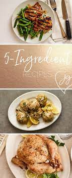 30 Dinners With Only 5 Ingredients Picky Eater Recipes Recipes Ingredients Recipes
