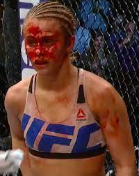 Paige vanzant getting her clean face punched in. Paige Vanzant Books Bkfc Debut Against Britain Hart On Feb 5 Mma Fighting