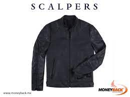 Moneyback Mexico This Motorcycle Jacket That Scalpers Has Designed For You Is Made In A Leather Bomber Style In Matte Finish Very Resistant To Cold Weather V