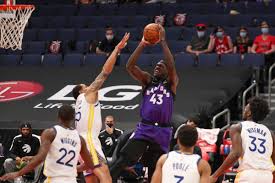 Klay thompson's offseason injury halted any hope of w. Recap The Toronto Raptors Win A Laugher Against The Golden State Warriors 130 77 Raptors Hq