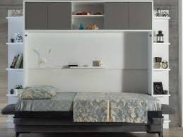 Pour les chambres d'adulte, le lit 2 places est central et constitue la pièce maîtresse du mobilier. Lit Escamotable Horizontal 2 Places Avec Canape
