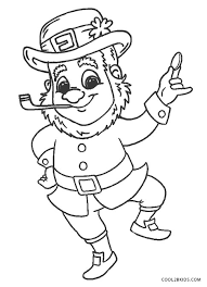 Leprechaun colouring pages is a free printable christmas coloring pages for kids. Free Printable Leprechaun Coloring Pages For Kids