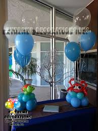 Balloon 5th Birthday Decoration Ideas For Boy Pin By Extreme Decorations On Extreme Decorations Baby Girl Shower Themes Octonauts Birthday Party Sea Party Ideas