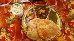 Chole bhature is a combination of spicy chickpea curry and fried. Chole Bhature Wikipedia