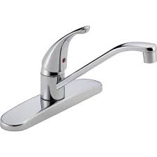 Supply lines, soap/lotion dispenser, and deck plate. Buy Peerless Core Single Handle Kitchen Faucet Without Sprayer