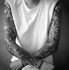 Black And White Tattoo Social Photo Traditional Tattoo Sleeve Tattoos Tattoos