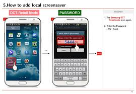 Devices will automatically download and apply ota updates. Ppt User Guide V6 1 Samsung Retail Mode For Ldu Mobile Application Powerpoint Presentation Id 2632027
