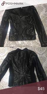 Black Faux Leather Jacket Black Faux Leather Jacket Leather Jacket Faux Leather Jackets