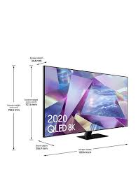 Samsung 55 un55d8000 samsung's 55d8000 is its top series this year and contains 3d compatibility and led backlighting for the lcd front screen smart hub smart tv is also included. Samsung Qe55q700t 2020 55 Inch Q700t Qled 8k Hdr 1000 Smart Tv Very Co Uk