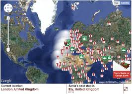 How can i track santa with google? Christmas In The Uk Norad Santa Tracker Spot Santa In London
