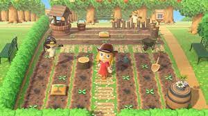 Little Turnip Garden In Acnh Animal Crossing Wild World Animal Crossing Garden Animals