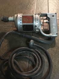Black And Decker Power Drill Corded 1924 1 4 Black Decker Electric Drill W Pistol Grip And Trigger Switch Works Electric Drill Black Decker Antique Tools