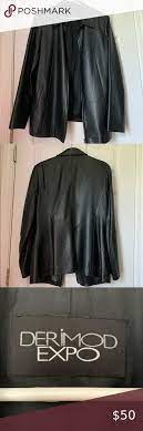 Derimod Expo Real Leather Jacket Large Real Leather Jacket Clothes Design Leather Jacket