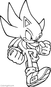 Dogs love to chew on bones, run and fetch balls, and find more time to play! Sonic The Hedgehog Coloring Pages Coloringall