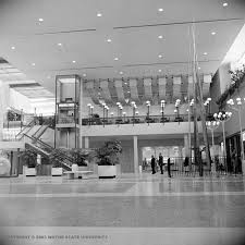 Westland Shopping Center Westland Michigan C 1960s Photograph Courtesy Of Walter P Reuther Library Wayne State Un Vintage Mall Michigan Michigan Cottage