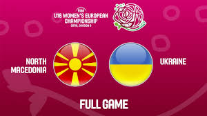 Shevchenko talks up mentality as unwanted record looms. North Macedonia V Ukraine Full Game Fiba U16 Women S European Championship Division B 2019 Youtube