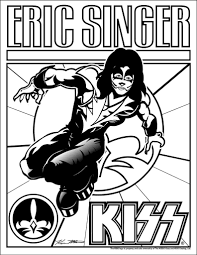 Pin By Susie Petri On Coloring Book Kiss Rock Band Posters Kiss Art Band Posters