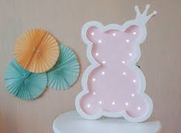 Teddy Bear Wall Handing Bear Gift For Baby Night Light Kids Lamp Baby Room Baby Shower Lamp Bear With Crown Our Pr Night Light Kids Kids Lamps Baby Night Light