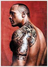 Dwayne the rock johnson spent over 30 hours enhancing his bull tattoo, and now it looks even better than ever evolution of the bull tattoo is almost complete. by joyann jeffrey. 40 Tribal Tattoo Designs For Arms Tribal Shoulder Tattoos Tahitian Tattoo Polynesian Tattoo Meanings