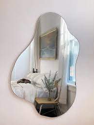 Asymmetrical Mirror Home Decorirregular Mirroraesthetic Etsy In 2021 Aesthetic Room Decor Room Ideas Bedroom Mirror Wall Decor