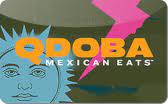 1,000 points = $50 (redeemed in $50 increments) free entree: Buy Discount Qdoba Gift Cards Save Up To 55 Free Shipping Guarantee