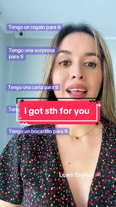 Cómo decir 'Tengo un regalo para ti' en inglés