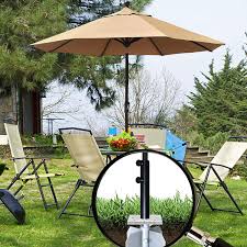 A good outdoor umbrella stand will support your umbrella and maximize your outdoor patio experience with less hassle and stress. Buy Eliteshade 26 Lbs In Ground Umbrella Base Stand Umbrella Holder For Offset Hanging Cantilever Umbrella Patio Outdoor Umbrella Online In Kazakhstan B08nb6qt5y
