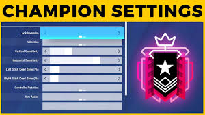 The *Best* Console Champion Settings/Sensitivity: Ps4 Ranked Highlights - Rainbow  Six Siege Console - Youtube