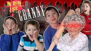 Granny Horror Game In Real Life Family Play Time Real Life Horror Game Play Time