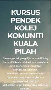 Bergantung kepada jenis kursus yang ditawarkan oleh pihak kolej komuniti kuala langat, permohonan juga boleh dibuat secara atas talian di epsh. Applikasi Kursus Pendek Kolej Komuniti Kuala Pilah Fur Android Apk Herunterladen