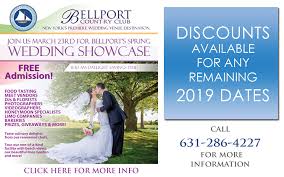 From engagement sessions to the full wedding day, and everything in between. Wedding Packages Popup Feb17 2019 Bellport Country Club