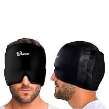 TheraICE Migraine Headache Relief Cap, Hot & Cold Therapy Hat, Cool Gel  Head Wrap, Headache Cap Ice Pack Mask, Cold Compress Migraine Relief  Products Device for Tension & Stress : Amazon.com.au: Health,
