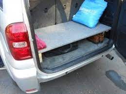 Plywood Secret Compartment For Storing Things You Don T Want People To Know You Keep In Your Car Or Just More Sto Secret Compartment Car Storage Diy Camping