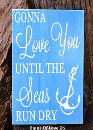 Beach Decor Signs Anchor Wall Room House Sign Nautical Nursery New Baby Print Love You Quotes Seas Ocean Boys Beach Wedding Signs Beach Signs Decor Beach Signs