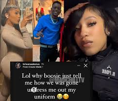 A female cop couldn't believe what Boosie told her 👮🏽👀