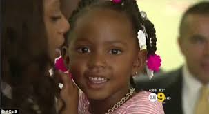 Girl, 8, who saw mother gunned down