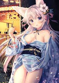 During this reproductive cycle, cats exhibit a cat's estrous (reproductive) cycle, also called a heat cycle, can last anywhere from one to three weeks, depending on the cat. Wallpaper Otona No Moeoh Night Kimono Big Boobs Fish Cat Ears Bell 2296x3240 Matrixretoastet 1388735 Hd Wallpapers Wallhere