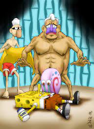 Rule34 - If it exists, there is porn of it  barnacle boy, gary the snail,  mermaid man, spongebob squarepants (character)  3037144