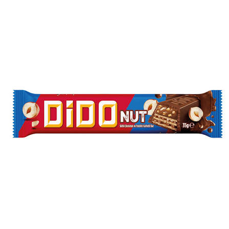 Ülker Dido Nut Fındıklı Gofret 35G X 24 Adet