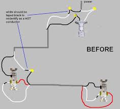 Resemble any of these conﬁ gurations, consult a qualiﬁ ed electrician. 3 Way Switch To Single Pole Switch Page 2 Diy Home Improvement Forum