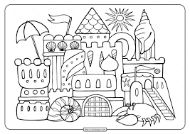 Read 434 reviews from the world's largest community for readers. Free Printable Sandcastle Adult Coloring Page