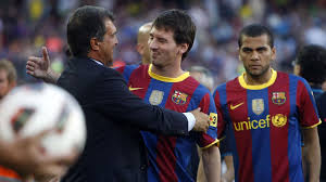 Messi vivió años dorados con guardiola en el fc barcelona: Laporta Contacta Con Messi