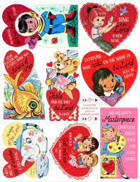 The artwork is by ellen clapsaddle and it's just the sweetest. Retro Valentines With Bible Verses Flanders Family Homelife